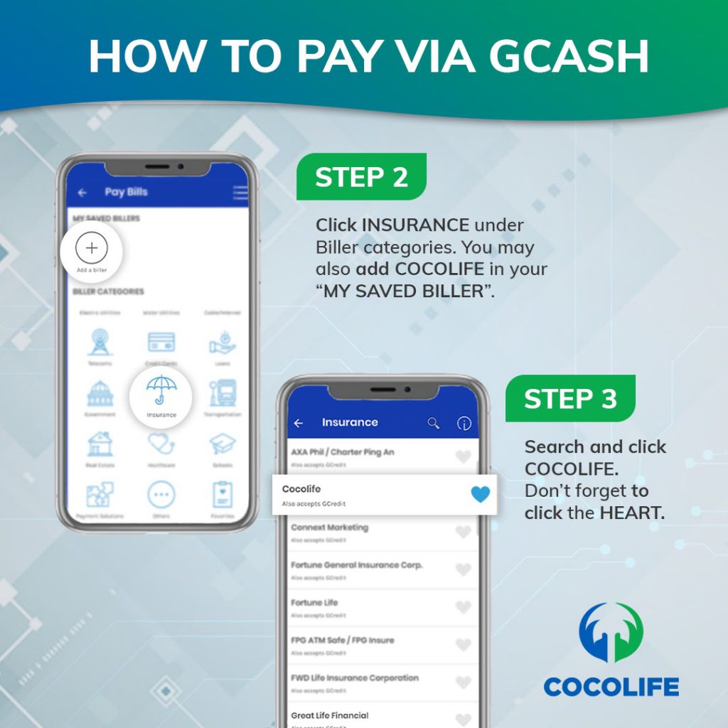 GCash Guide for Online Payment Cocolife