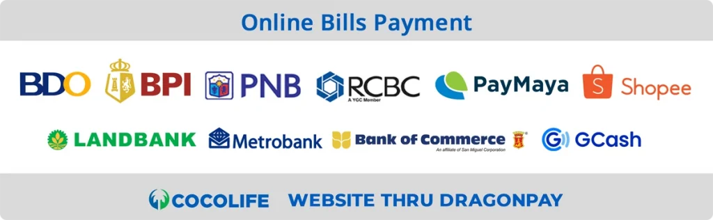 Online payment options for Cocolife insurance payment options in the philippines
